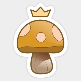 POWER MUSHROOM - YELLOW Sticker